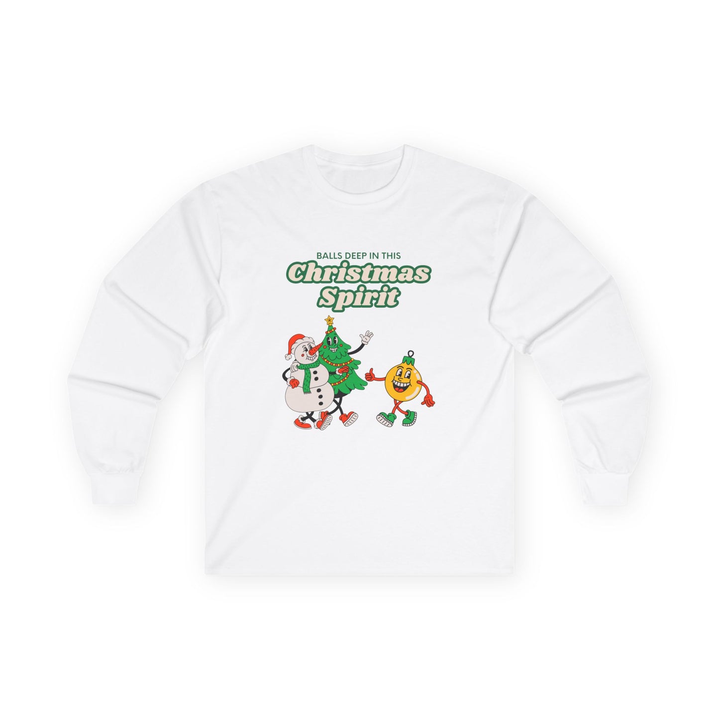 Friday Knights - Balls deep in the Christmas Spirit NONFLEECE sweater