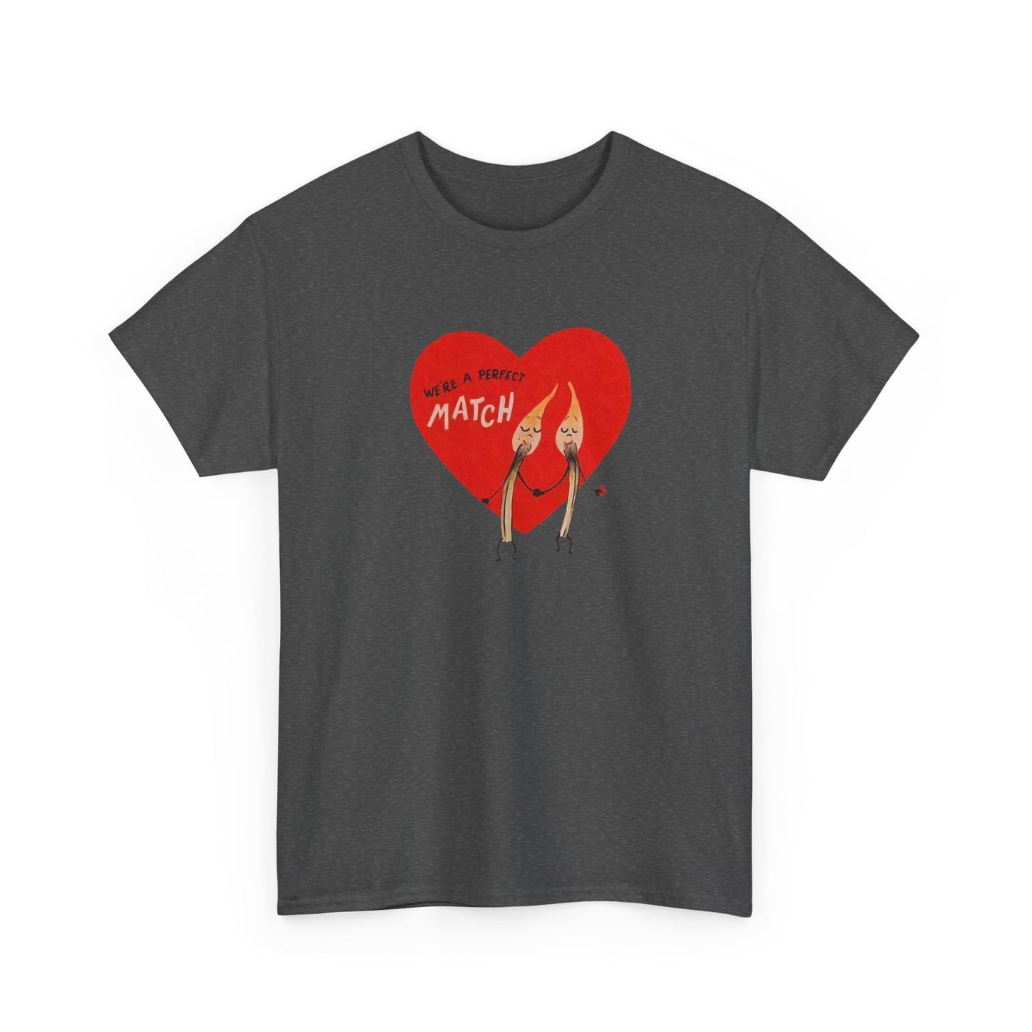Friday Knights - vintage Valentine's perfect Match Tee