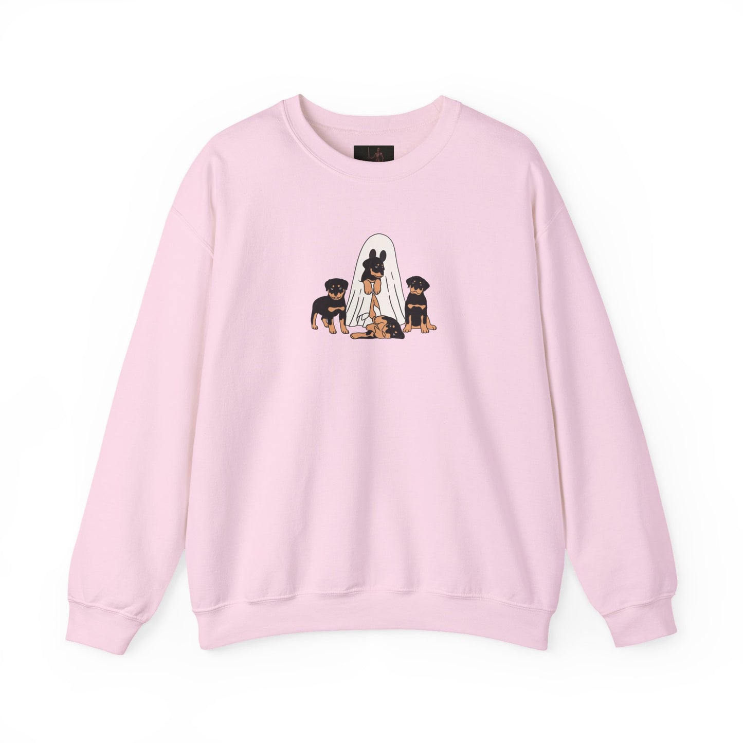 Friday Knights - Rottie ghost Crewneck Sweatshirt
