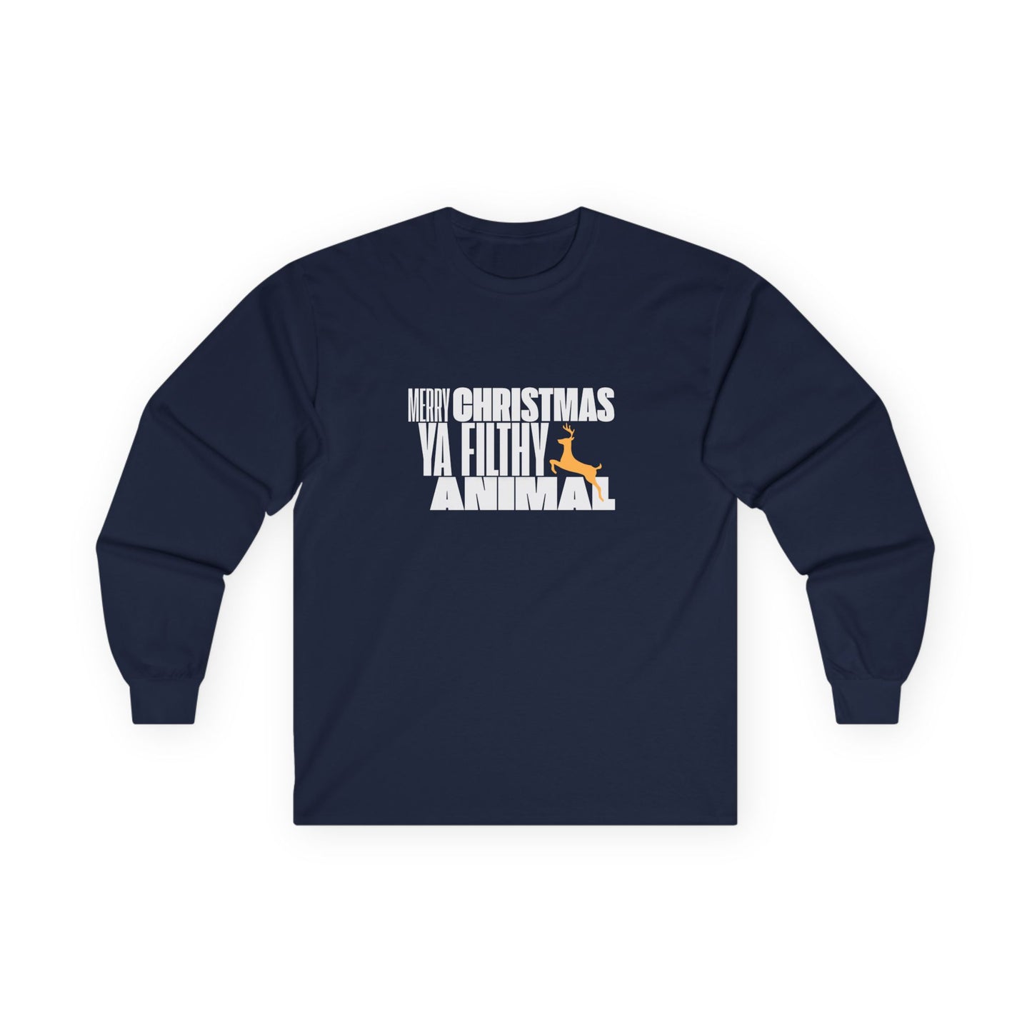 Friday Knights - 'Merry Christmas ya filthy animal' NONFLEECE sweater