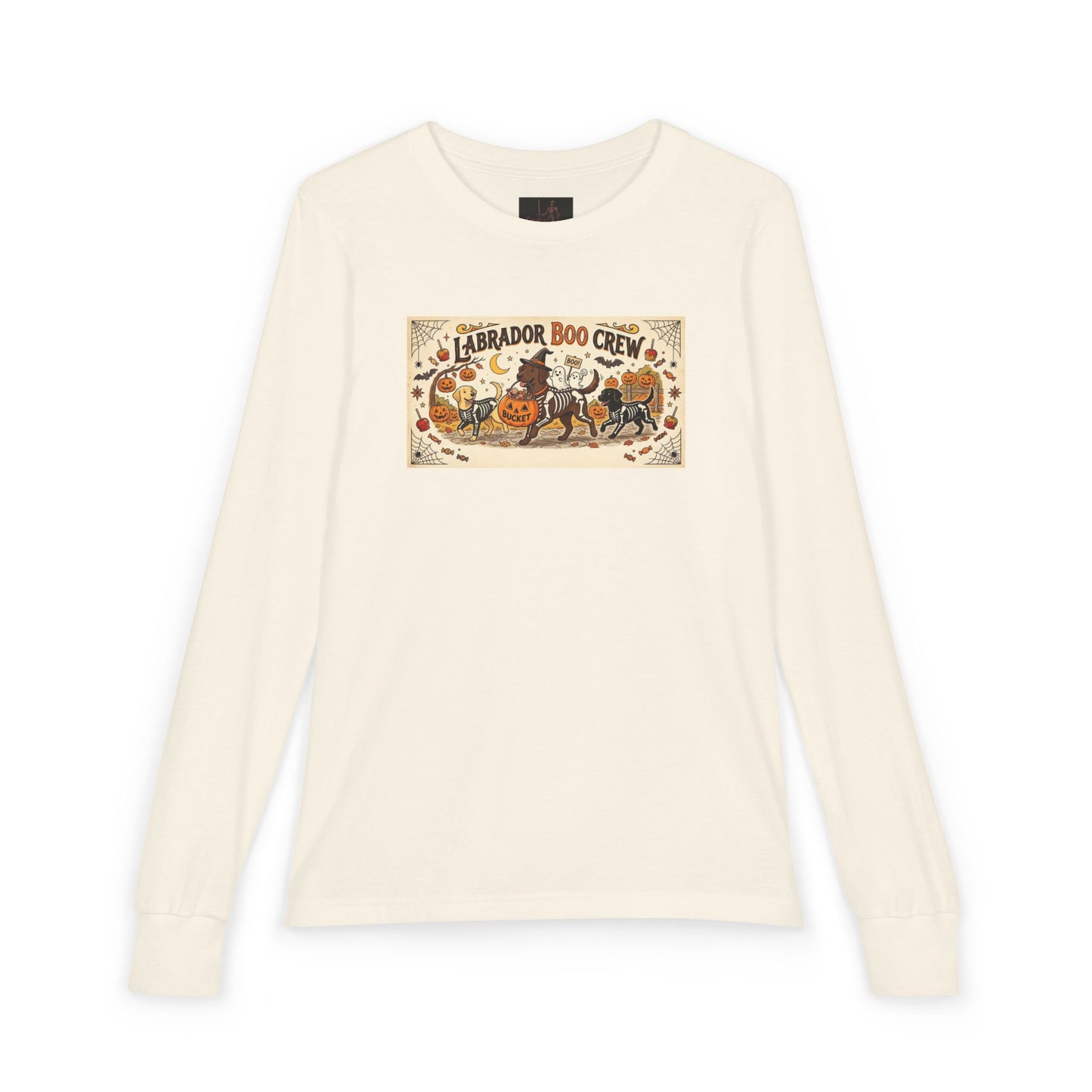 Friday Knights KIDS-  "Labrador Boo Crew" Halloween Dog Graphic