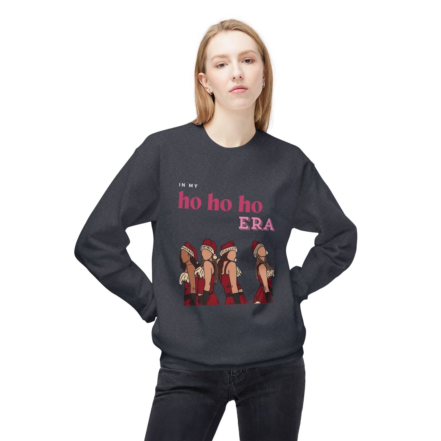 Friday Knights - In my ho ho ho era Fleece Crewneck Sweatshirt