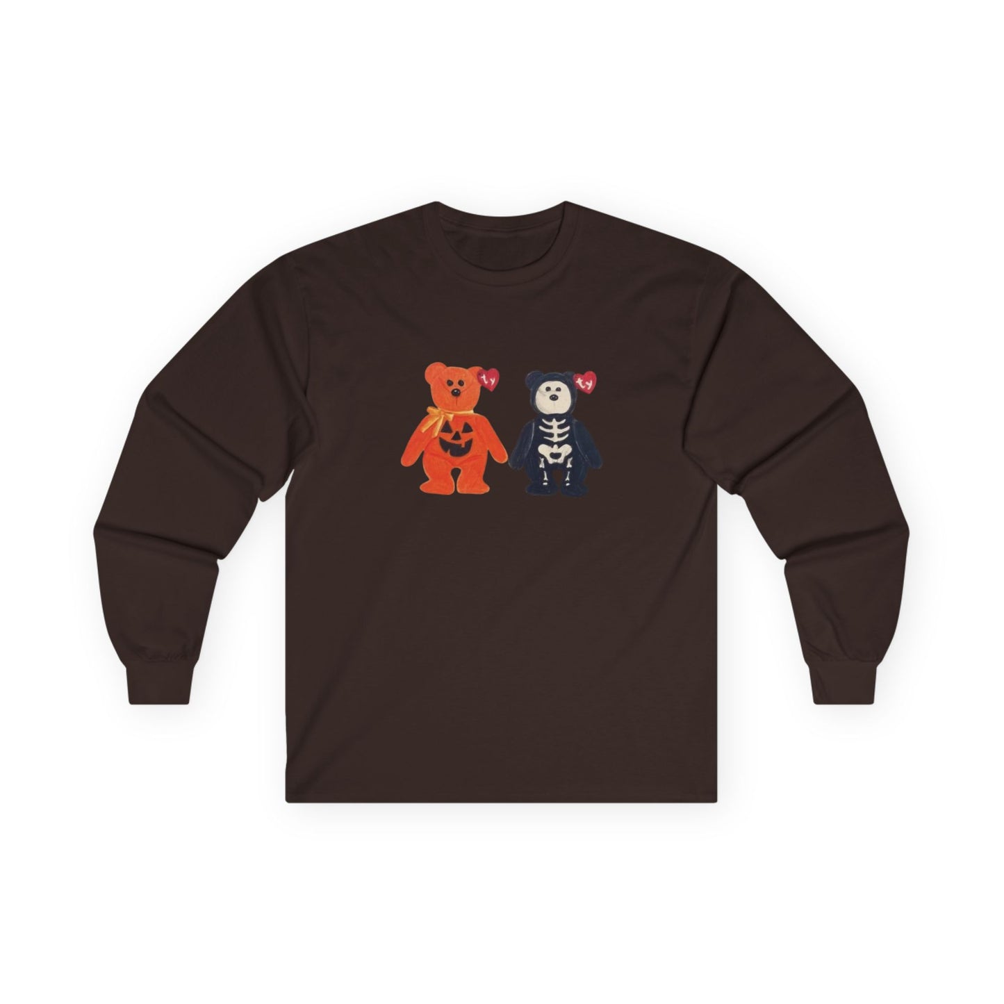 Halloween Bear Friends Long Sleeve Tee