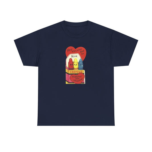 Friday Knights - Crayon Heart Tee