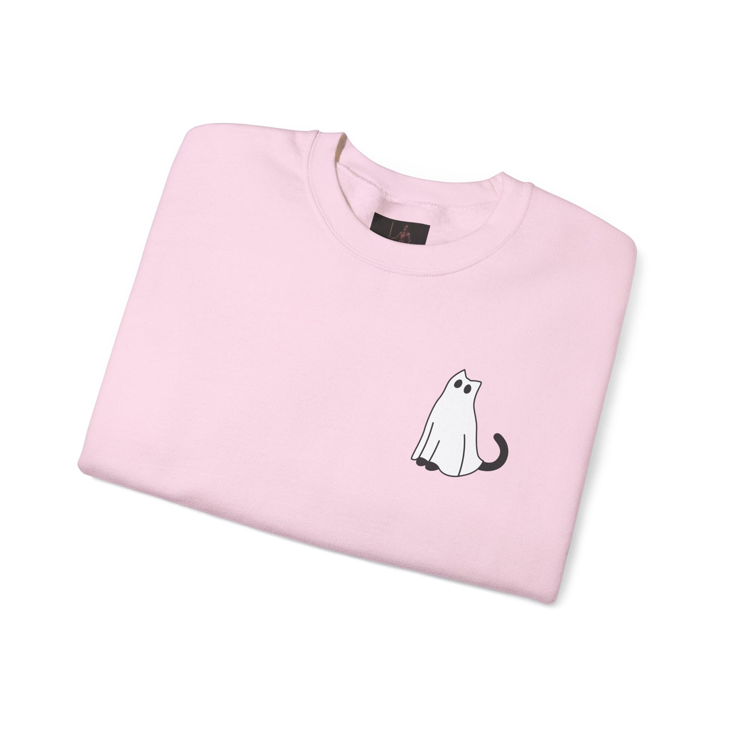 Friday Knights - Ghost Cat Crewneck Sweatshirt