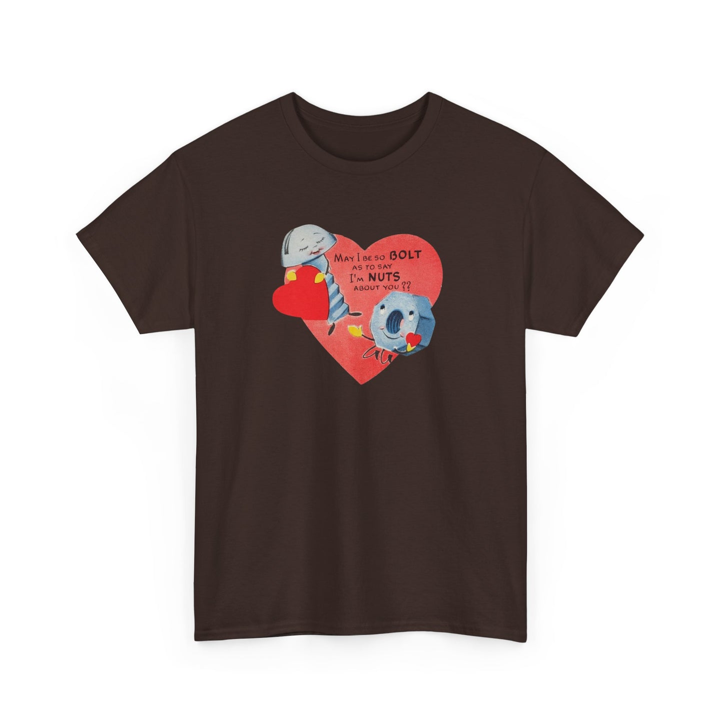 Friday Knights - Vintage Valentine Bolt and Nut tee
