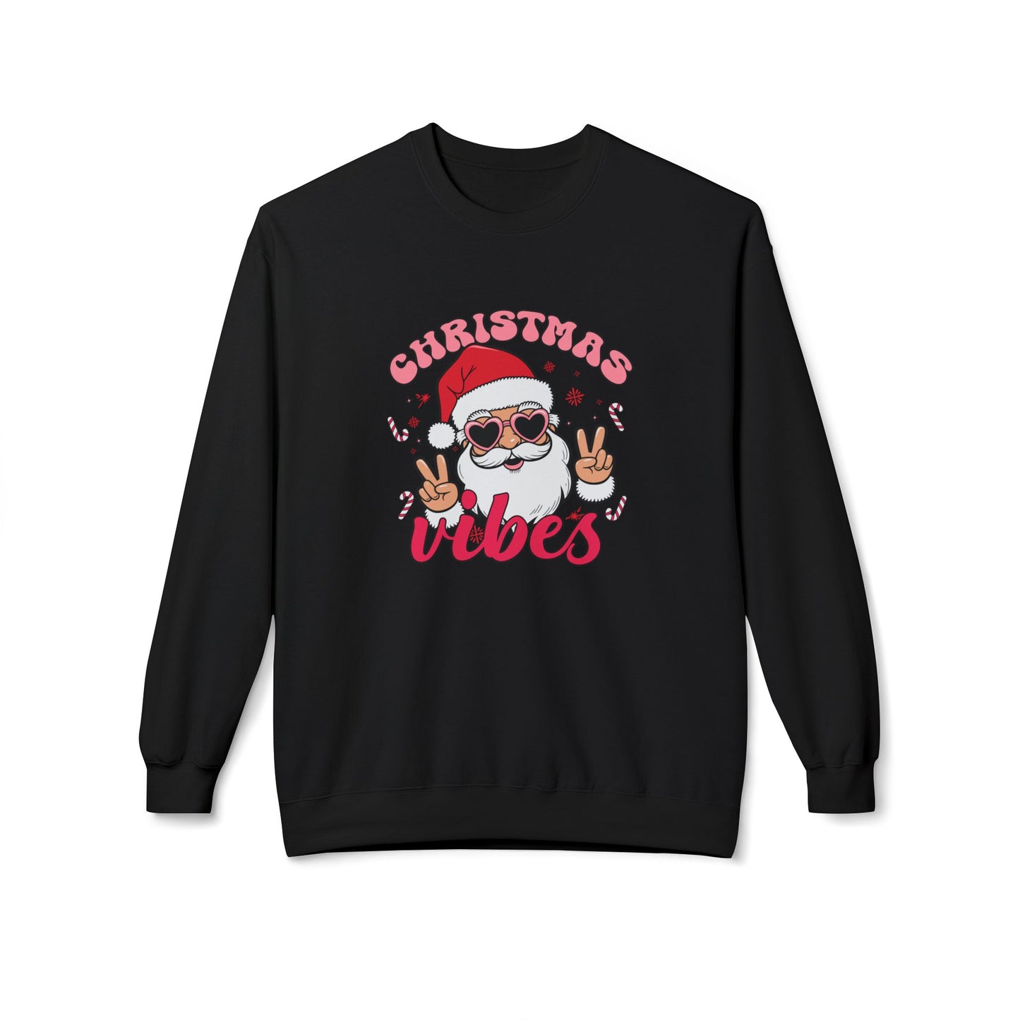 Friday Knights - Christmas Vibes Crewneck fleece Sweatshirt