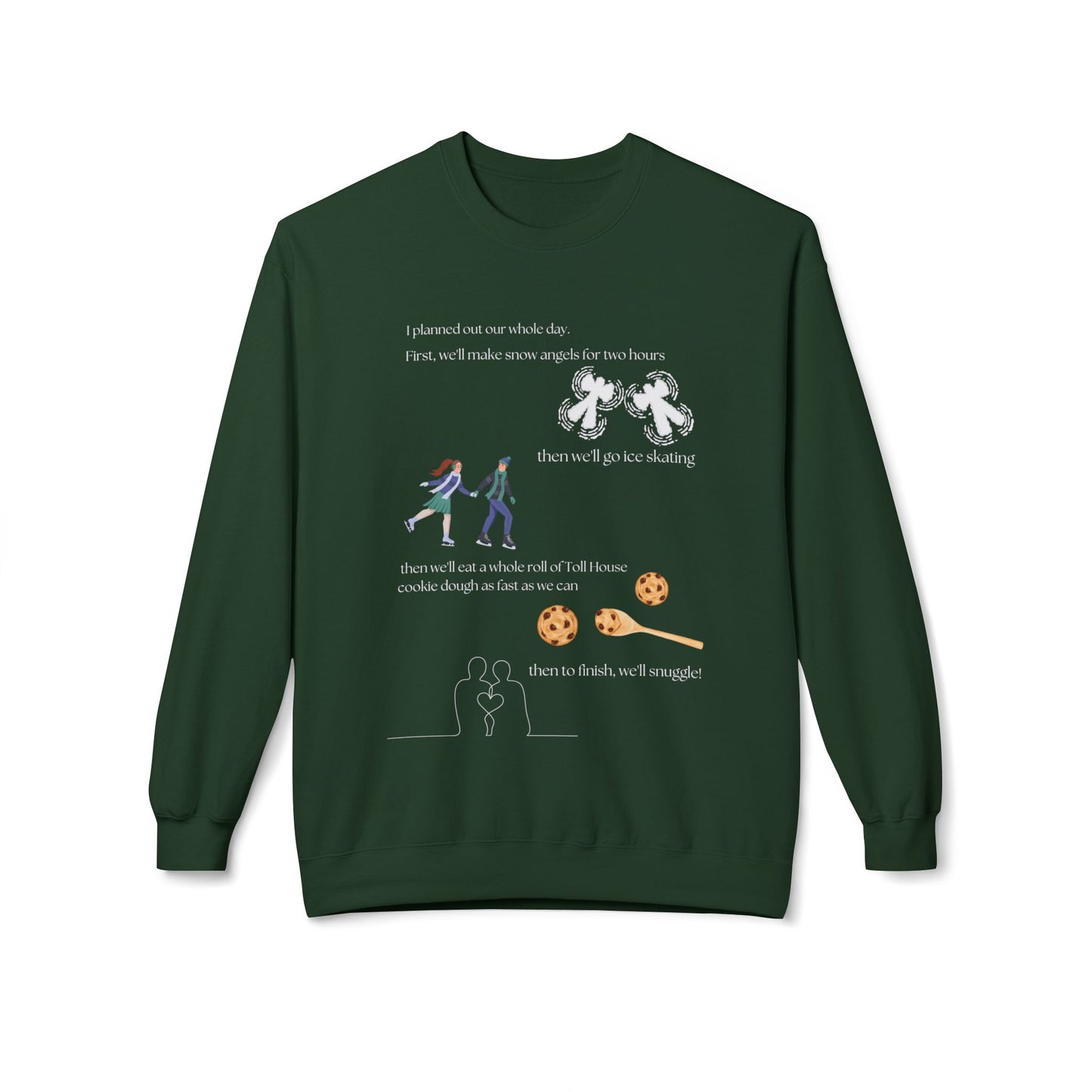 Friday Knights - Our day planned Elf sweater
