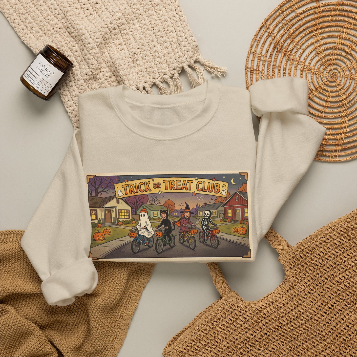 Friday Knights- Trick-or-Treat Club Crewneck