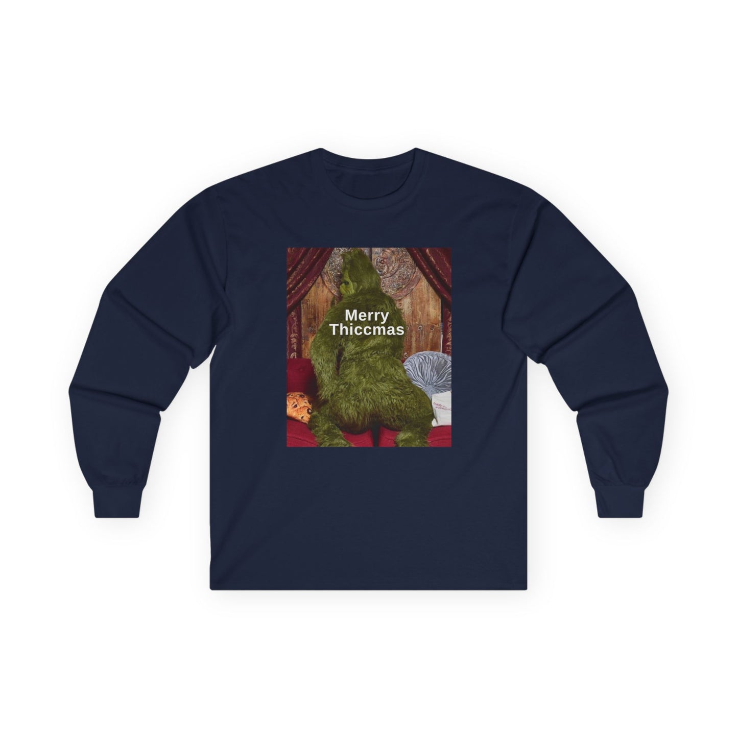 Friday Knights - Merry Thiccmas grinch NONFLEECE sweater