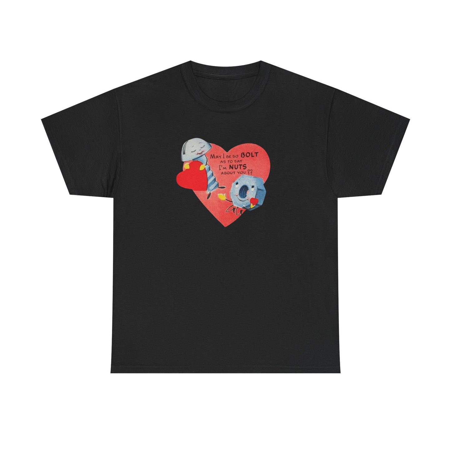 Friday Knights - Vintage Valentine Bolt and Nut tee
