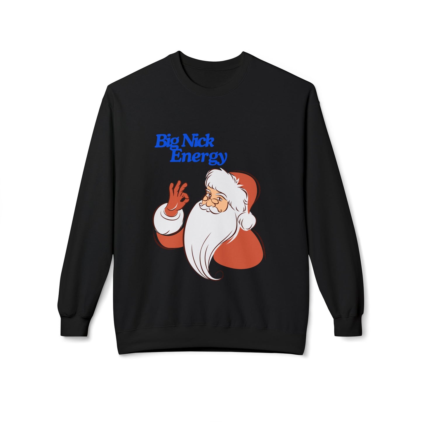 Friday Knights - Big Nick Energy Christmas Crewneck fleece Sweatshirt
