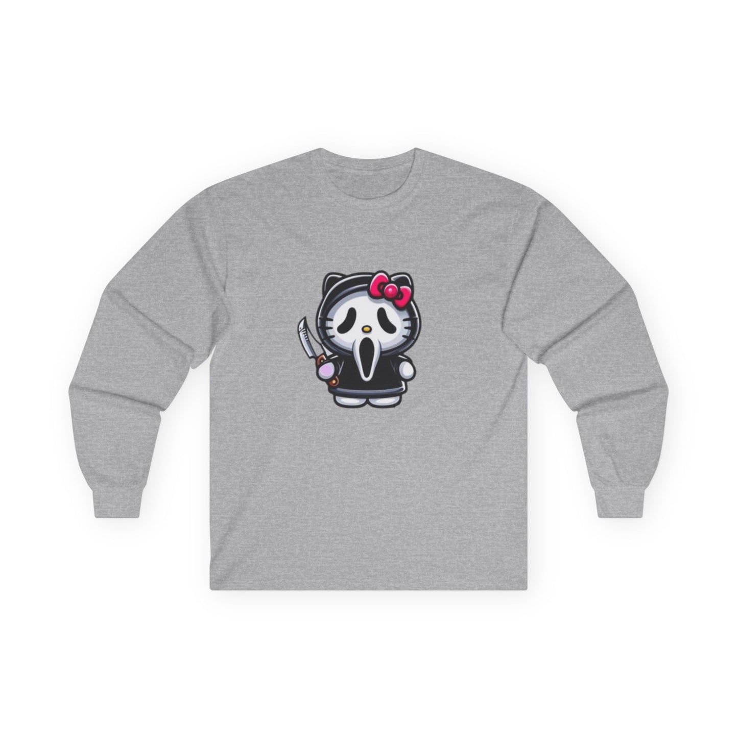 Cute Horror Character Long Sleeve Tee