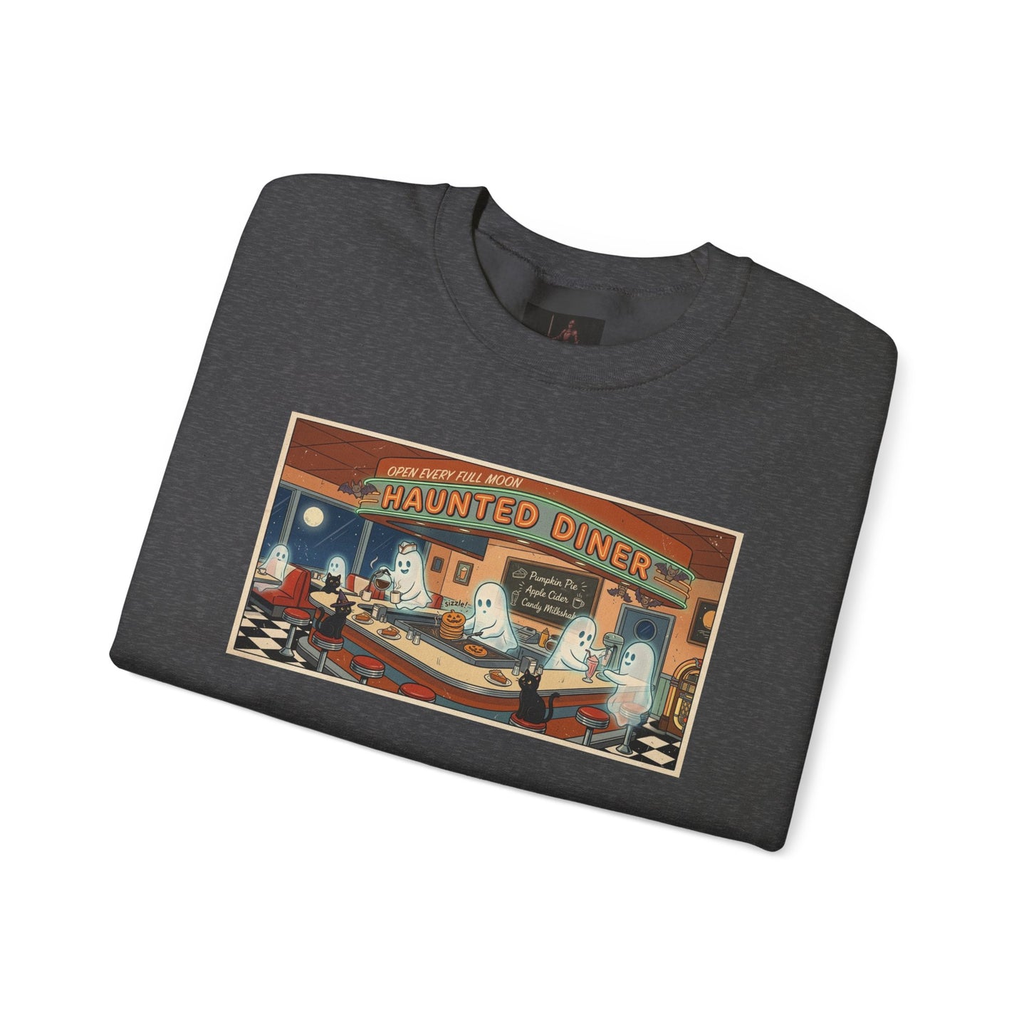 Friday Knights - Haunted Diner Crewneck Sweatshirt